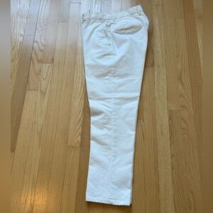 Suitsupply off white porto washed chino